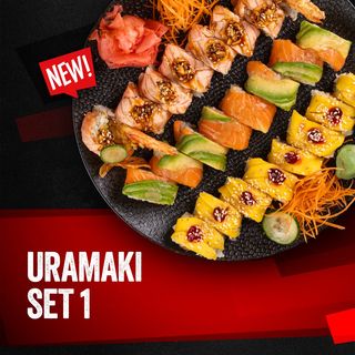 Uramaki set 2 ( 32 kawałki)