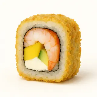 Tempura roll z krewetkami - 8 szt