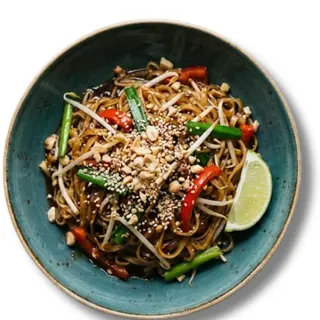 Pad thai z krewetkami