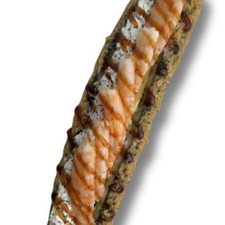 Roll dog z krewetkami