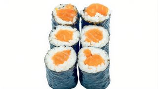 Hosomaki z łososiem surowym 6 szt.