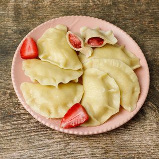 Pierogi z truskawkami