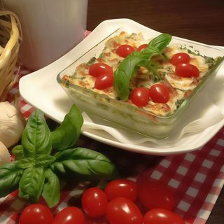 Makaron - Lasagne ze szpinakiem wersja wegetariańska