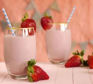 Koktajl truskawka banan 0,33l