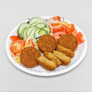 Zestaw obiadowy vege średni