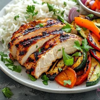 GRILLOWANA PIERŚ  W ZIOŁACH SAUTE