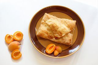 Ciasto francuskie morela