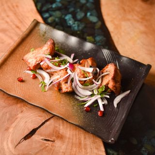 Szaszłyk z polędwicki wieprzowej