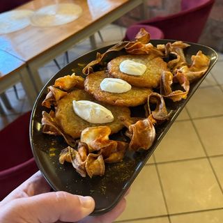 Placki ziemniaczane ze śmietaną