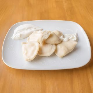 Pierogi z twarogiem na słodko