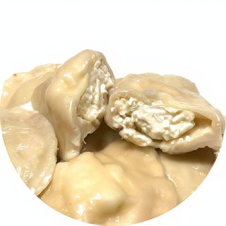 Zupa + Pierogi z twarogiem na słodko 10 szt.