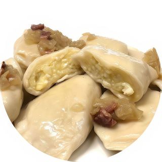 Zupa + Pierogi ruskie 10 szt.