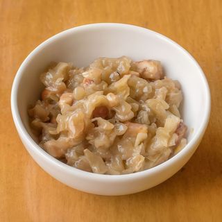 Okrasa z cebulką i boczkiem