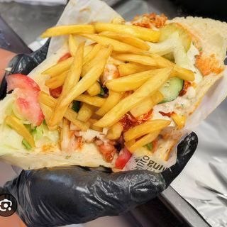 Kebab w bułce Hollandia