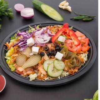 Kebab talerz bez frytek