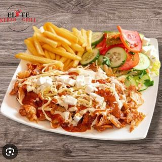 Kebab talerz super mega