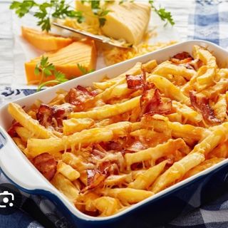 Frytki małe z serem