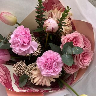 Bukiet różowy mały