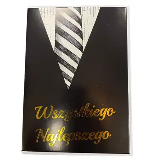 Kartka WSZYSTKIEGO NAJLEPSZEGO dla Mężczyzny