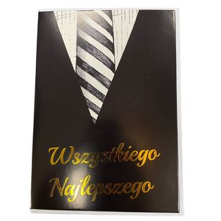 Kartka WSZYSTKIEGO NAJLEPSZEGO dla Mężczyzny