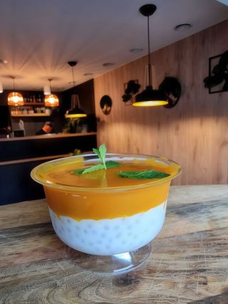 Pudding z tapioki na mleczku kokosowym