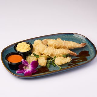 krewetki w tempurze 5szt.