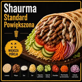 Shaurma Standard Powiększona 500g