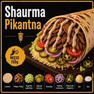 Shaurma Pikantna 400g