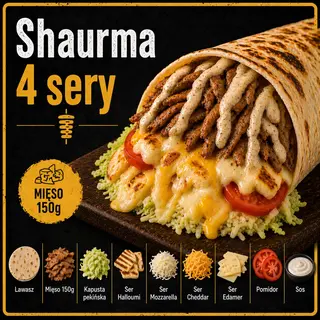 Shaurma 4 sera 400g