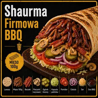 Shaurma Firmowa BBQ 400g