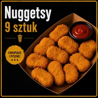 Naggetsy z kurczaka 9szt