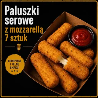 Paluszki serowe 7szt