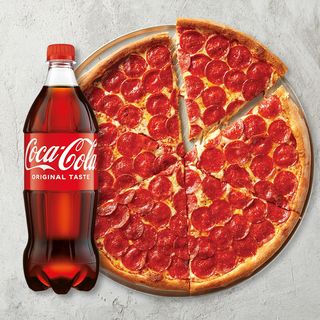 Pepperoni XL 43cm z coca colą 0,85L