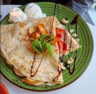 Naleśnik Śliwka Karmelizowana z Mascarpone