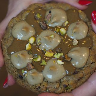 Crumble cookie pistacja