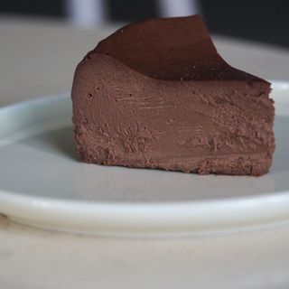 Sernik baskijski czekoladowy