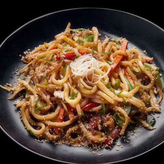 Makaron Udon z krewetkami  5 szt