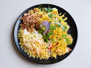 Ryż smażony z kurczakiem