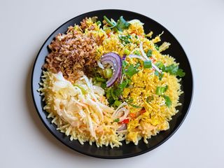 Ryż smażony z wieprzowiną