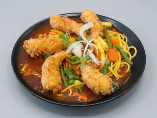 Krewetki słodko-kwaśne