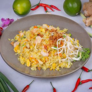 Ryż smażony z krewetkami