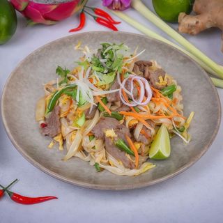 Makaron z wołowiną