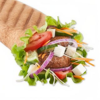 ROLLO KEBAB WEGETARIAŃSKIE ŚREDNI