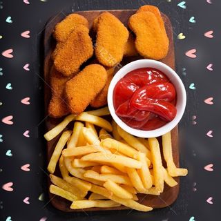 Nuggets z Frytkami mega