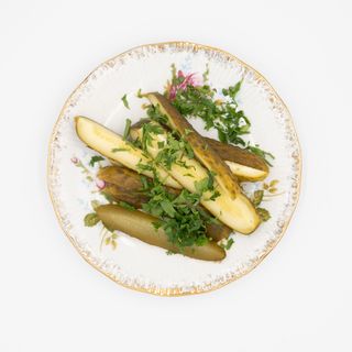 Surówka z kiszonego Ogórka