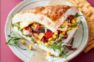 Halloumi bułka