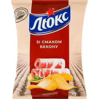 Łuks Chipsy ziemniaczane o smaku boczku (125 g)
