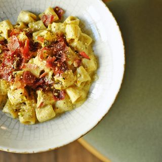 Rigatoni Mezzi al Pistacchio