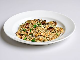 Risotto Pollo e Funghi Porcini