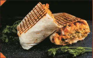 Kebab Cienki z frytkami XL